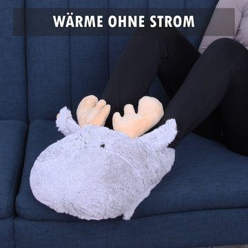 Bestlivings Fußwärmer Wärmer ohne Strom, Plüsch Fusswärmer, flauschig kuscheliger Fußsack Kuscheltier, One Size