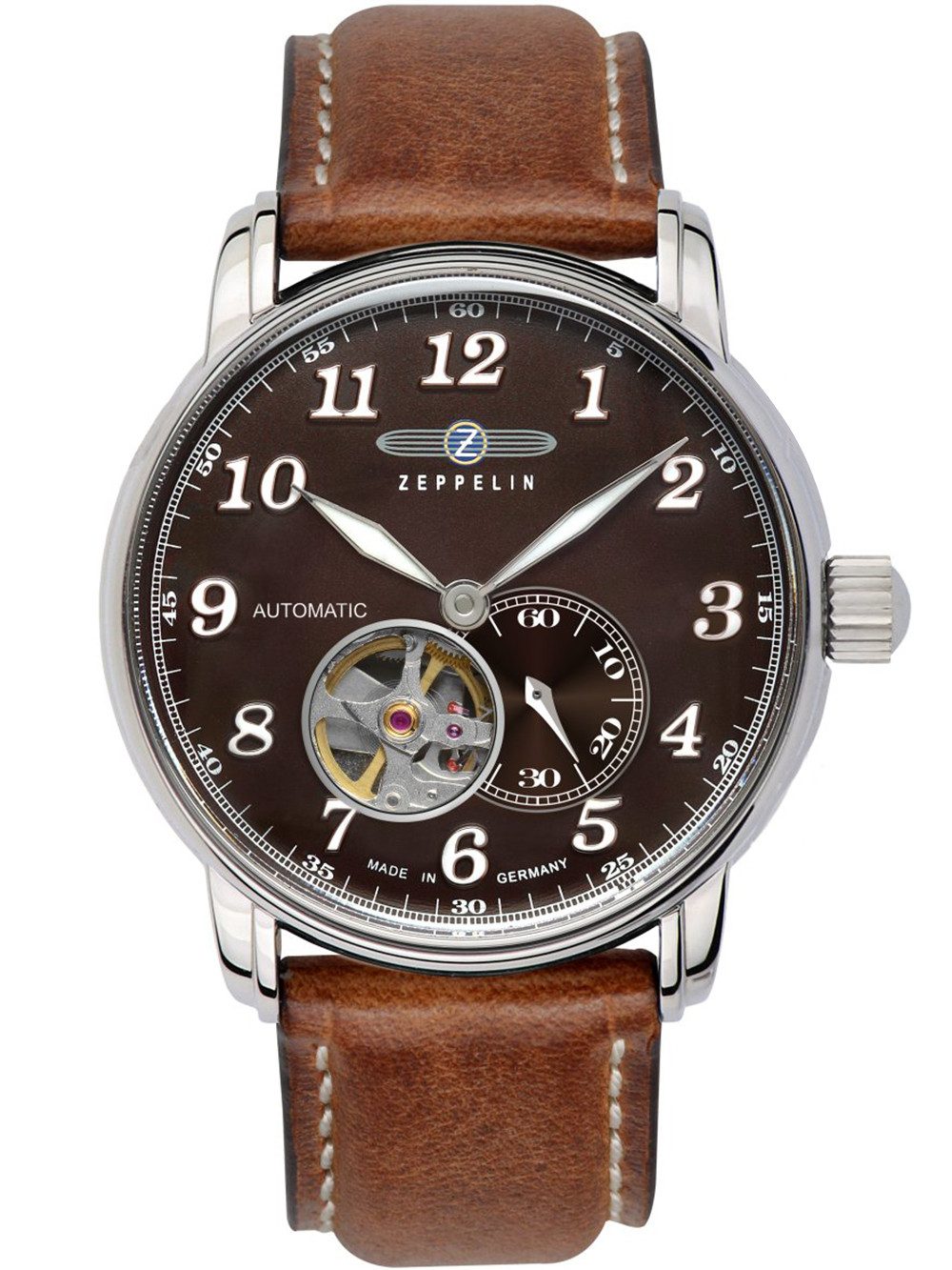 ZEPPELIN Automatikuhr Zeppelin 7666-4 Graf Zeppelin LZ127 Automatik Herrenu günstig online kaufen