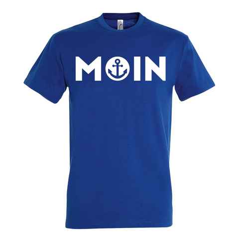 Youth Designz Print-Shirt Moin Logo Herren T-Shirt Anker Spruch mit modischem Aufdruck