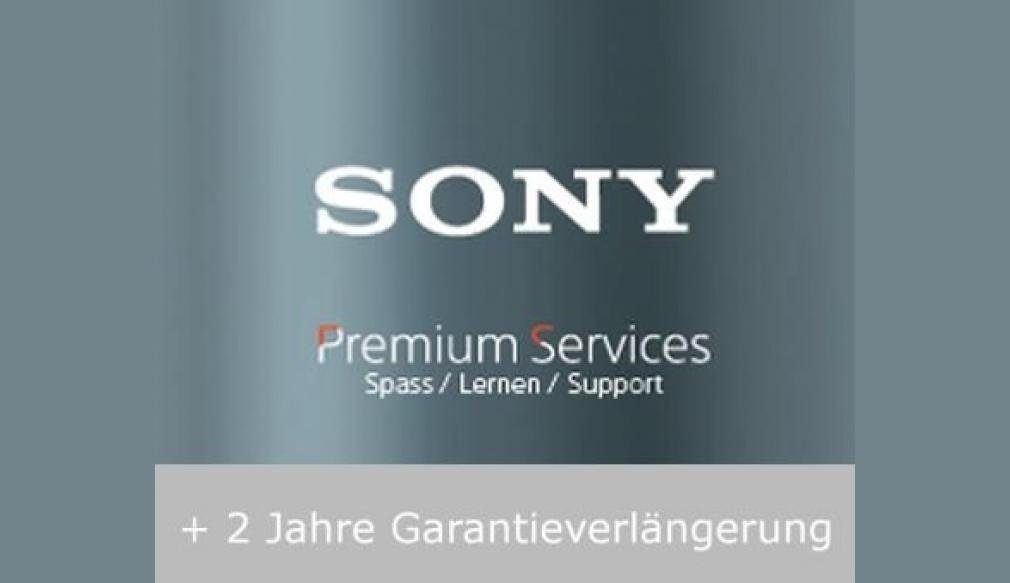 Jahre weitere 2 Garantieverlängerung um Sony Objektivzubehör