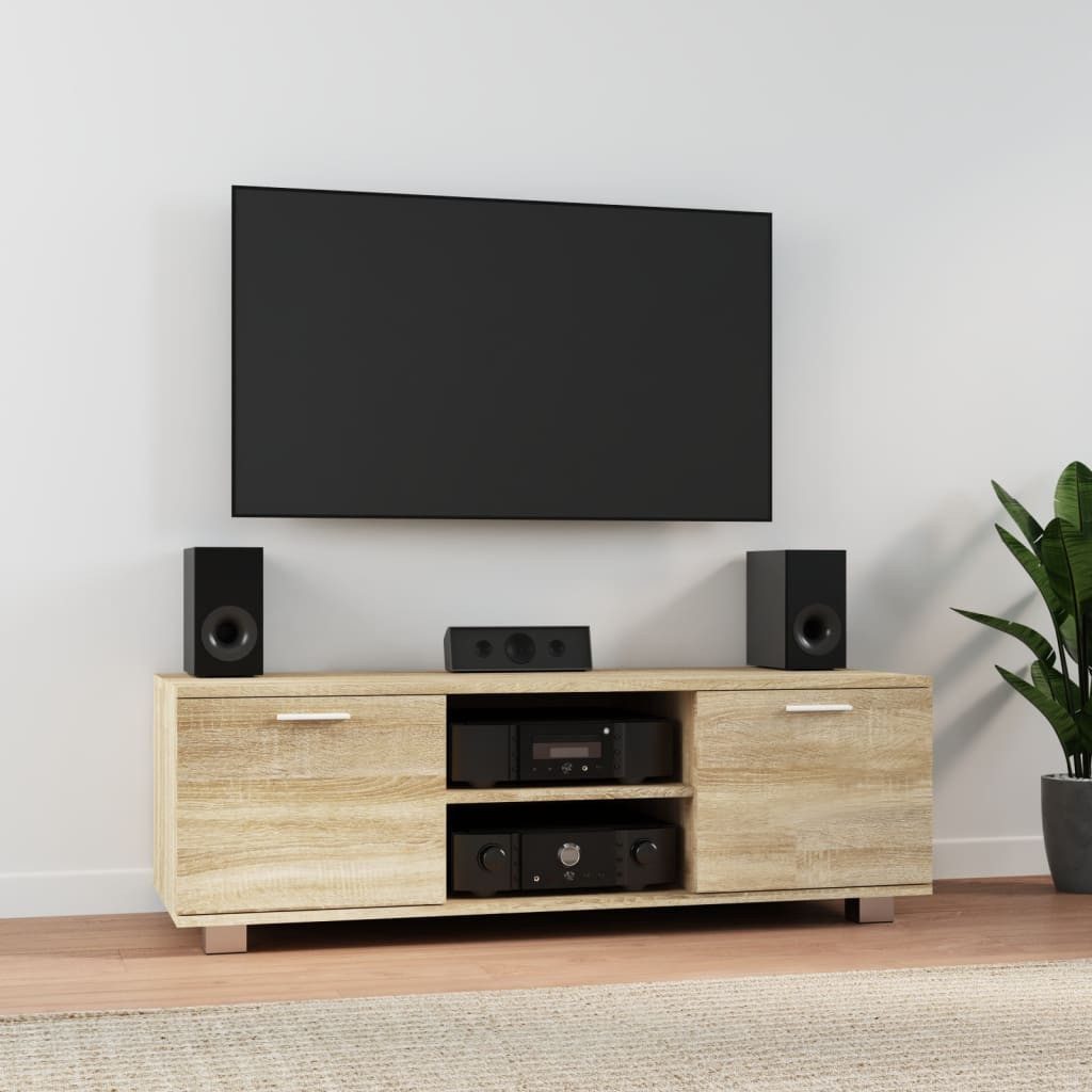 vidaXL Schrankmodule TV-Schrank Sonoma-Eiche 120x40,5x35 cm günstig online kaufen