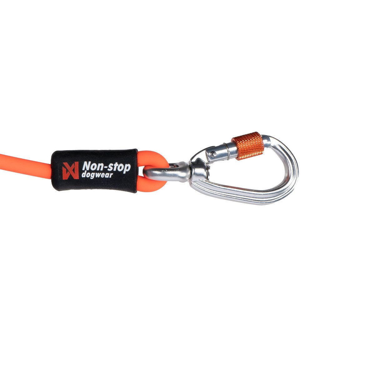 Non-stop dogwear Schleppleine Langleine Protector Round Long Line orange