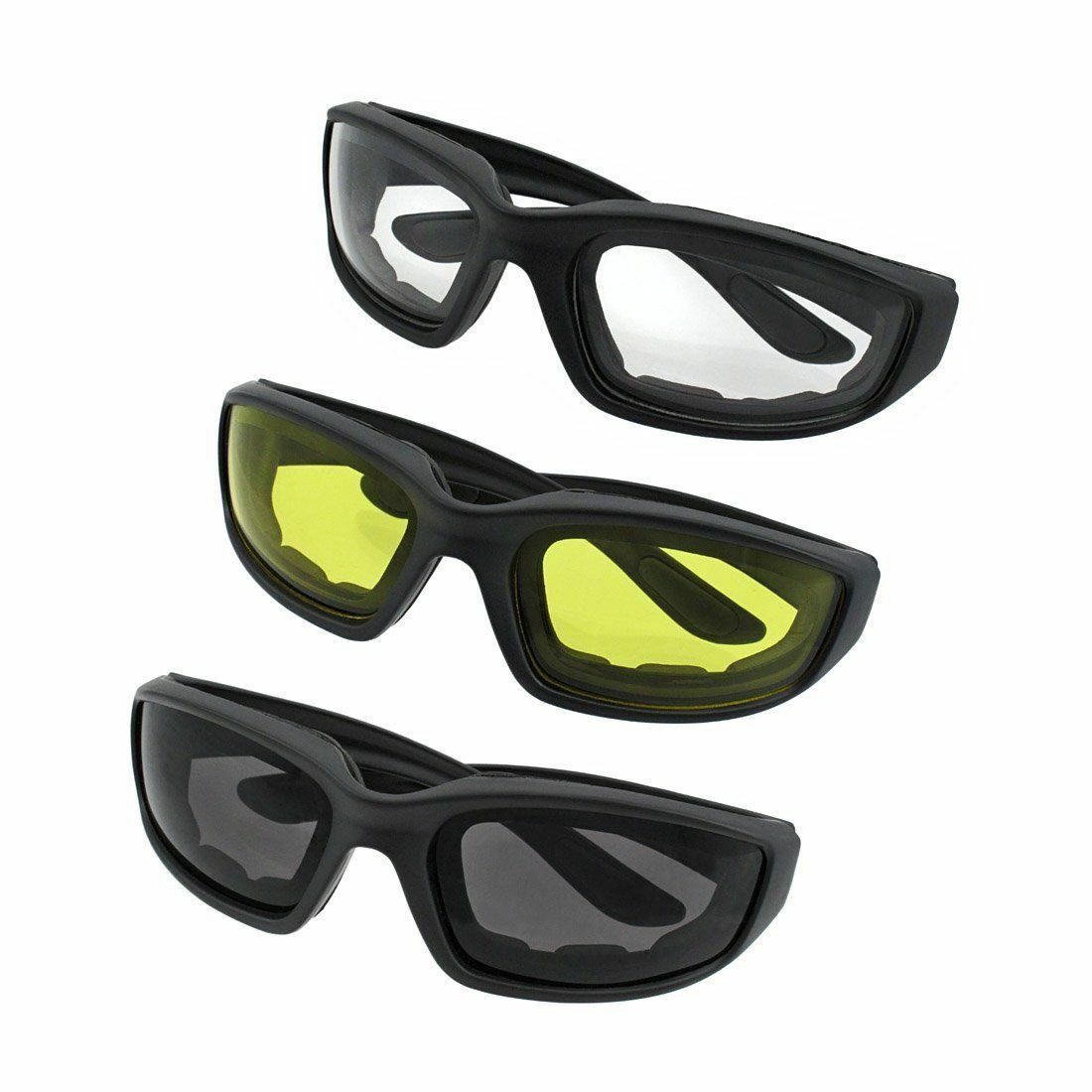 FANNOU Fahrradbrille, (3-St), Sportbrille Fahrradbrille, Windresistente Schutzbrille für den Sport