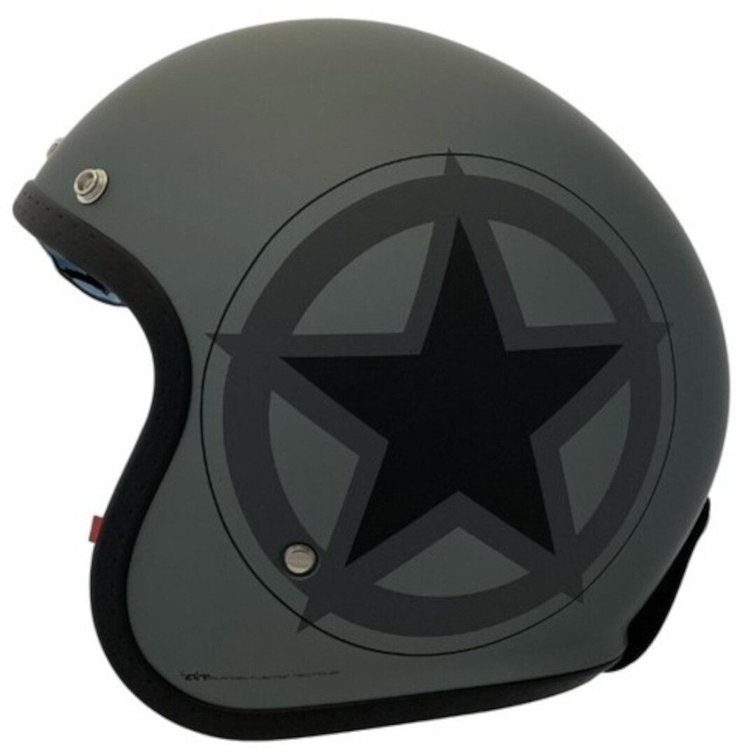 Apex Motorradhelm JI100 Star Jethelm, Antifog Beschichtet,geeignet Für Brillenträger,vorbereitet Pinloc