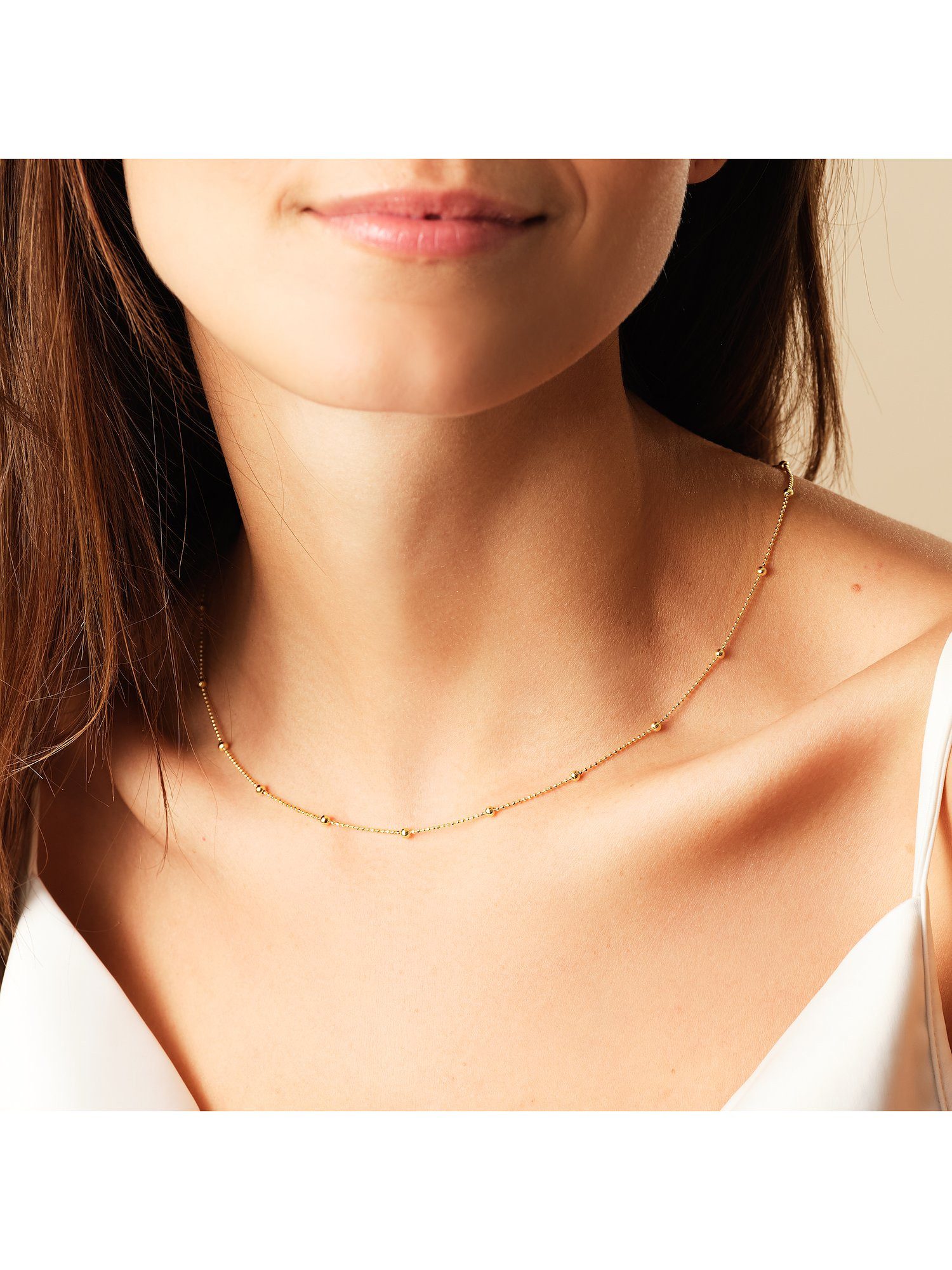 CHRIST Goldkette CHRIST Damen-Kette 585e...