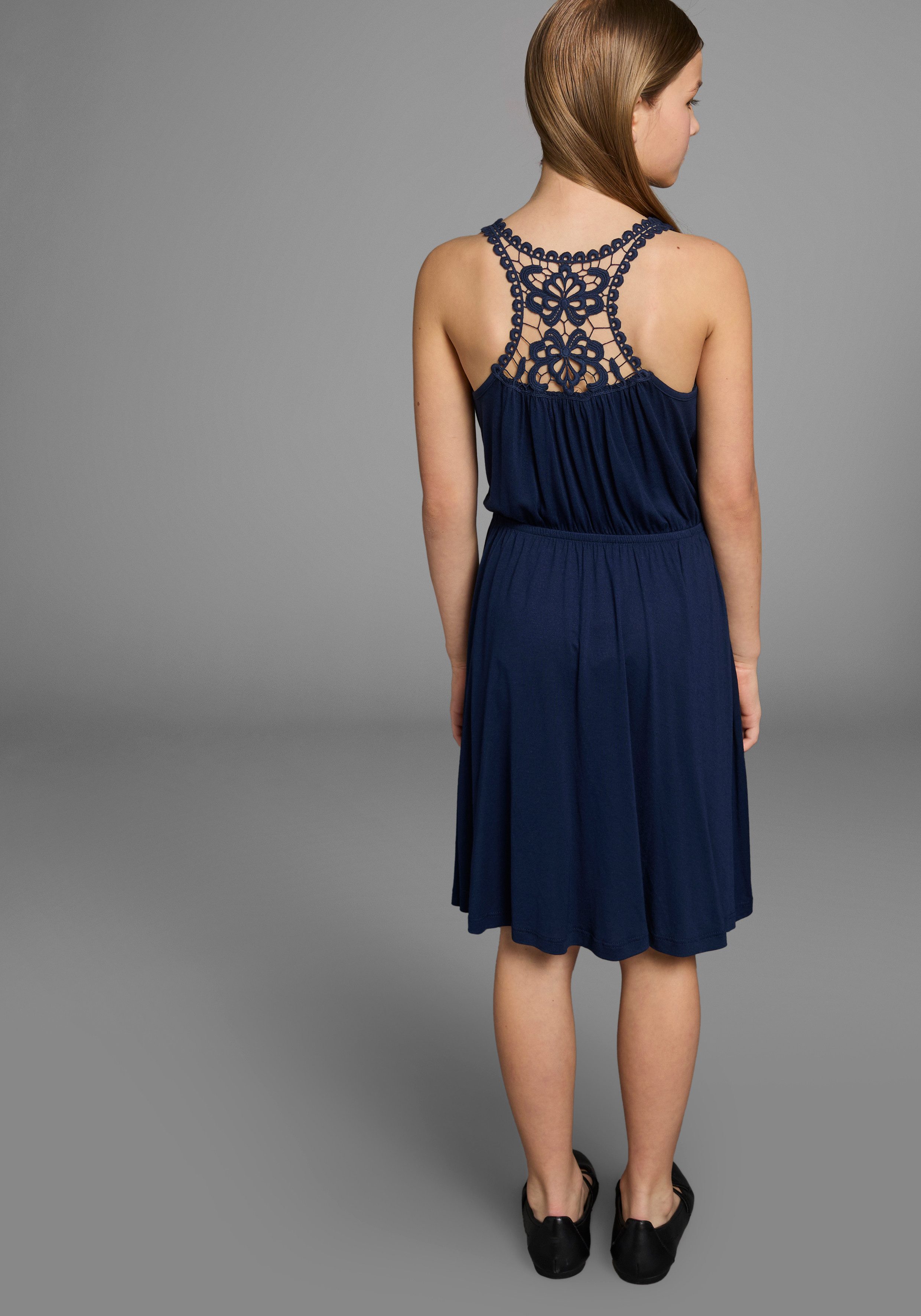 Jerseykleid, Viskosekleid für Mädchen