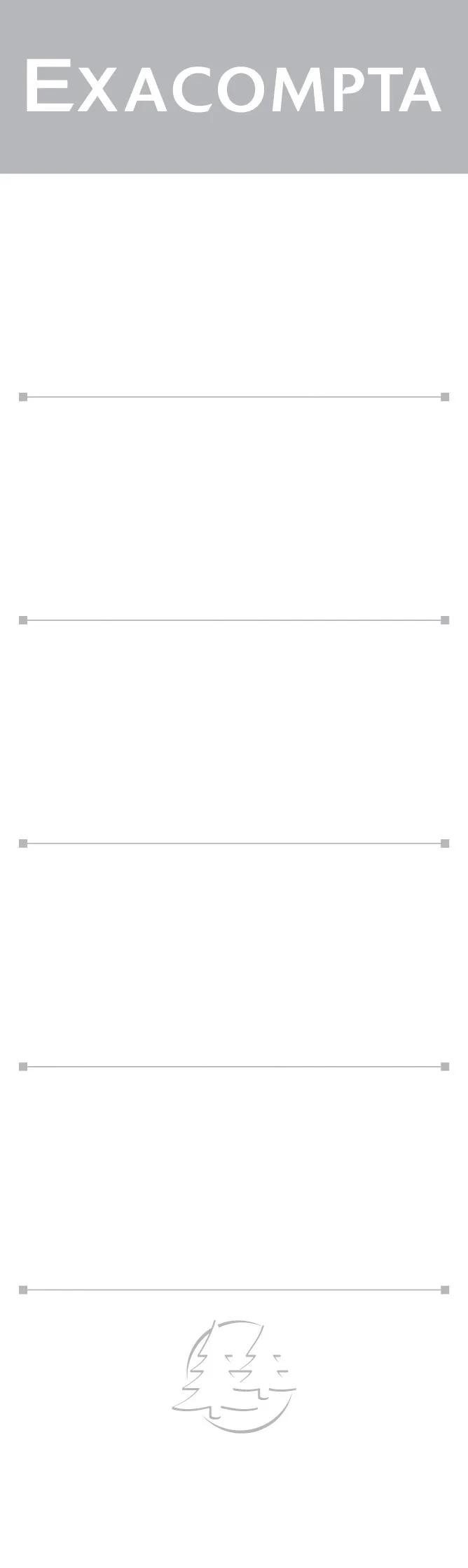 EXACOMPTA Aktenordner Selbstklebendes Rückenetikett Rücken von 80 mm. Weiß 5388E, Ordner