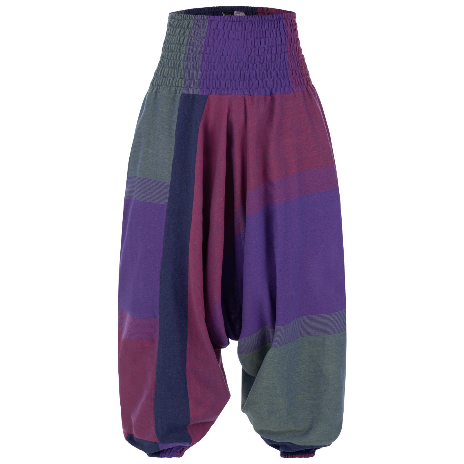 KUNST UND MAGIE Haremshose Damen orientalische Yoga Freizeit Haremshose Wellnesshose Jodpurhose