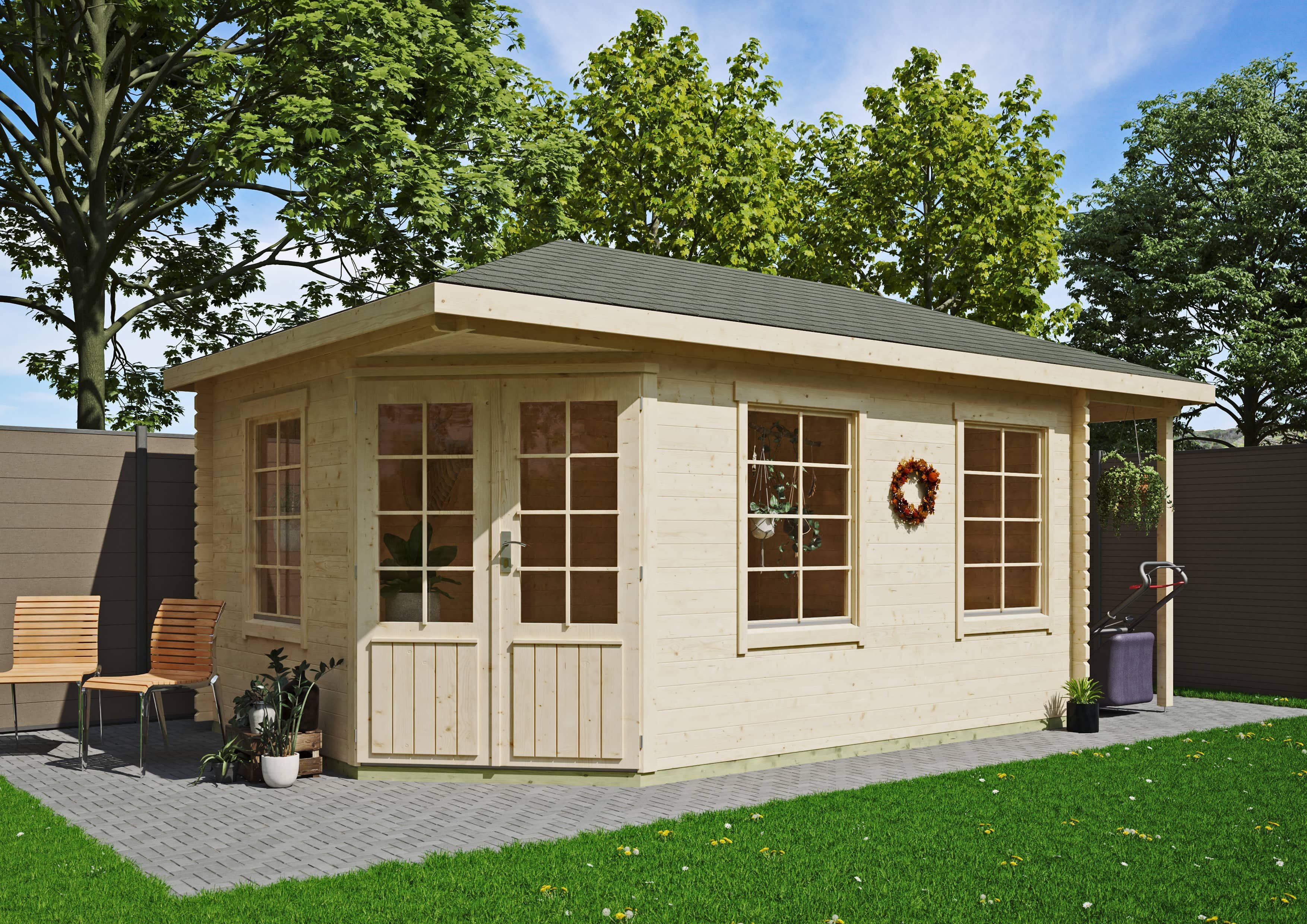 Fjordholz Gartenhaus Isa 40 B