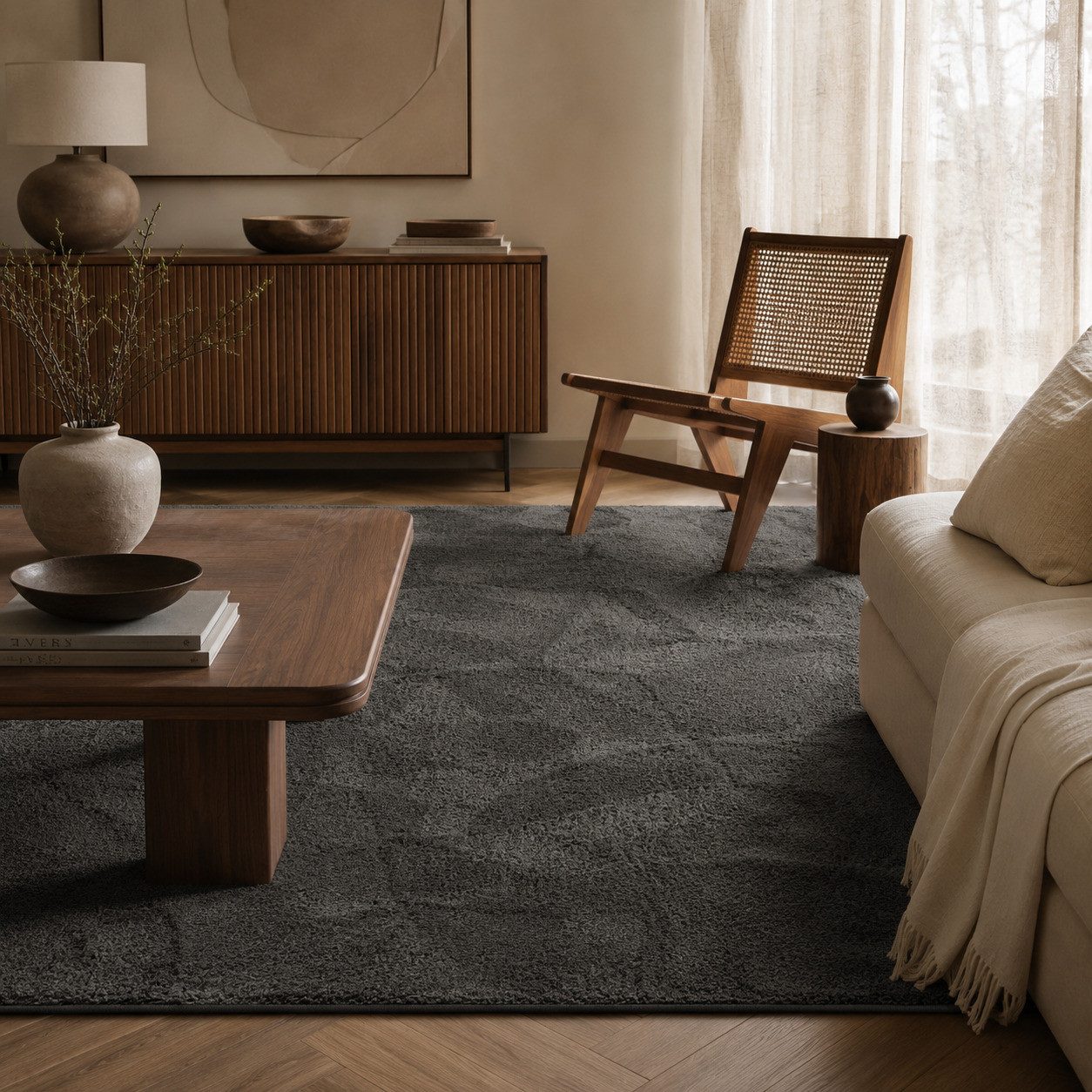 Pergamon Hochflor-Teppich Hochflor Langflor Super Soft Teppich Silky, Rechteckig, Höhe: 30 mm