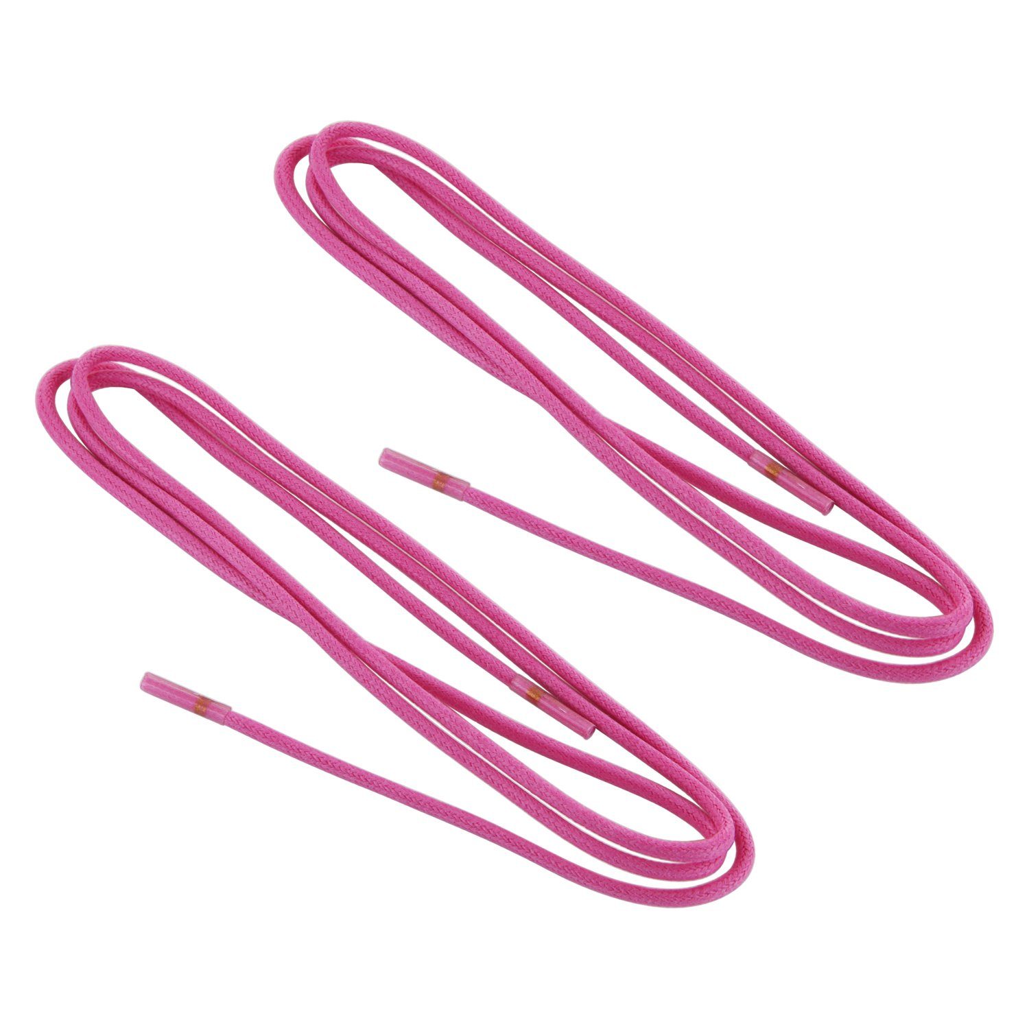 Schnürsenkel rund / Collonil dünn Schuhband - Schnürsenkel - gewachst Pink -