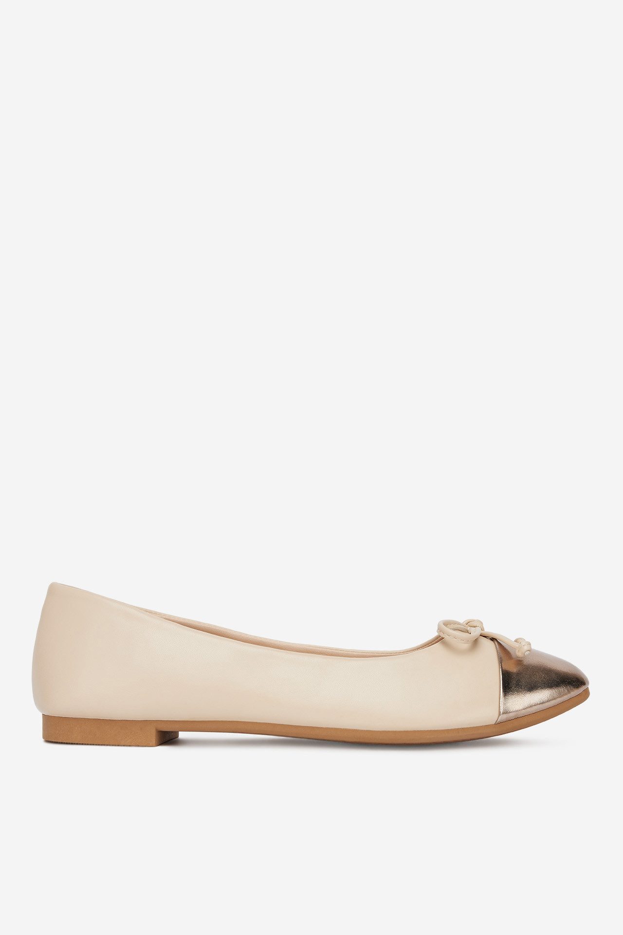 JENNY Damen Ballerina 38 natur 5904862329017 Ballerina