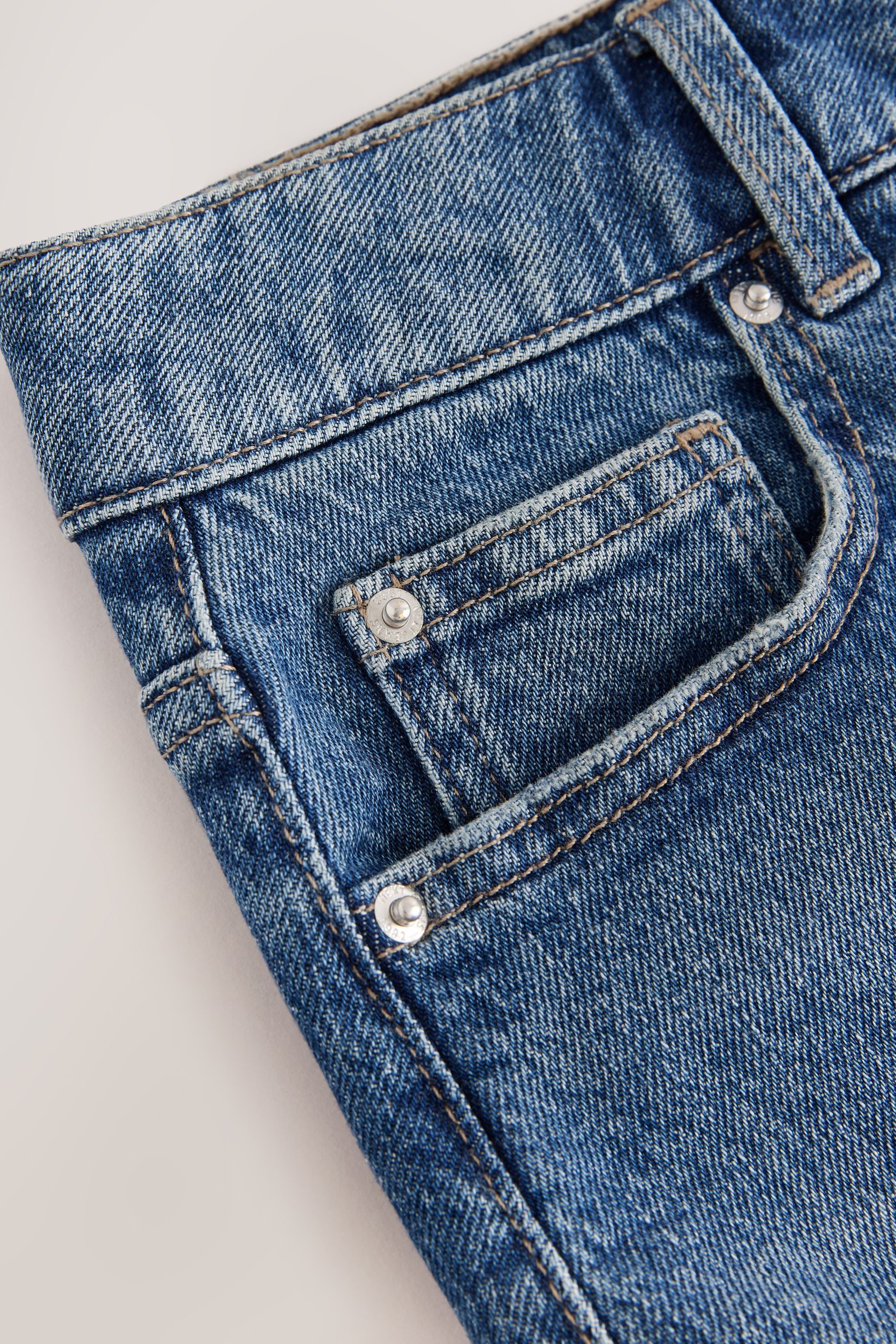 Next Jeansrock Knielanger Jeanssrock (1-tlg) – Bild 3 von 5