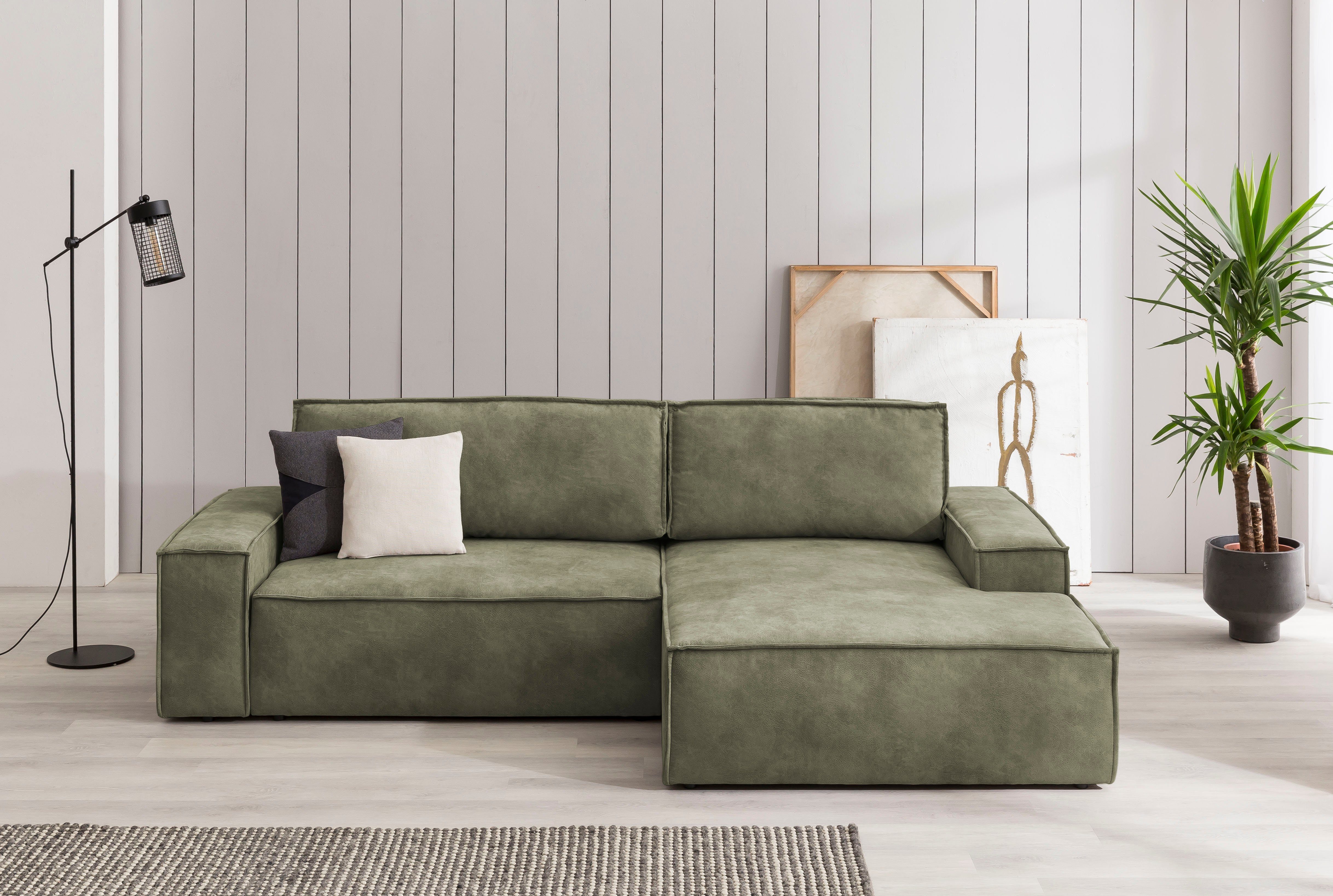 Home affaire Ecksofa SHERWOOD Schlafsofa 267 günstig online kaufen