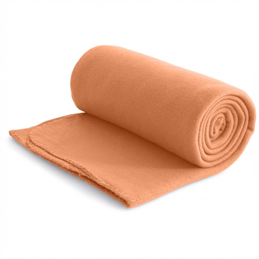 Wohndecke eco-line Fleecedecke ca. 130x160, wometo, OEKO-TEX®, 100% recyceltes Material, Antipilling