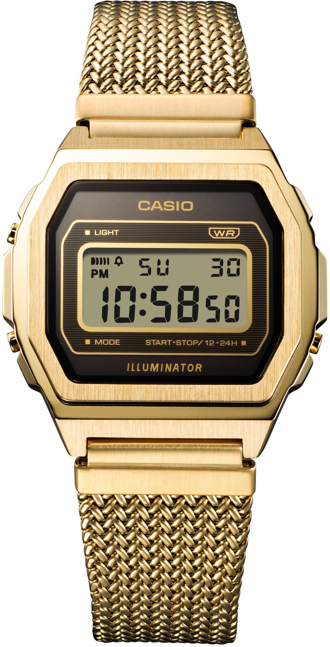 CASIO VINTAGE Chronograph A1000MGA-5EF, Quarzuhr, Armbanduhr, günstig online kaufen