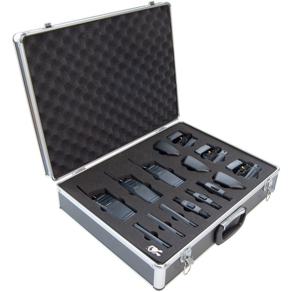 Walkie Talkie Kenwood Pro Talk TK-3701D 3er TK-3701DKOFFSYS3 PMR-Funkgerät 3er Set