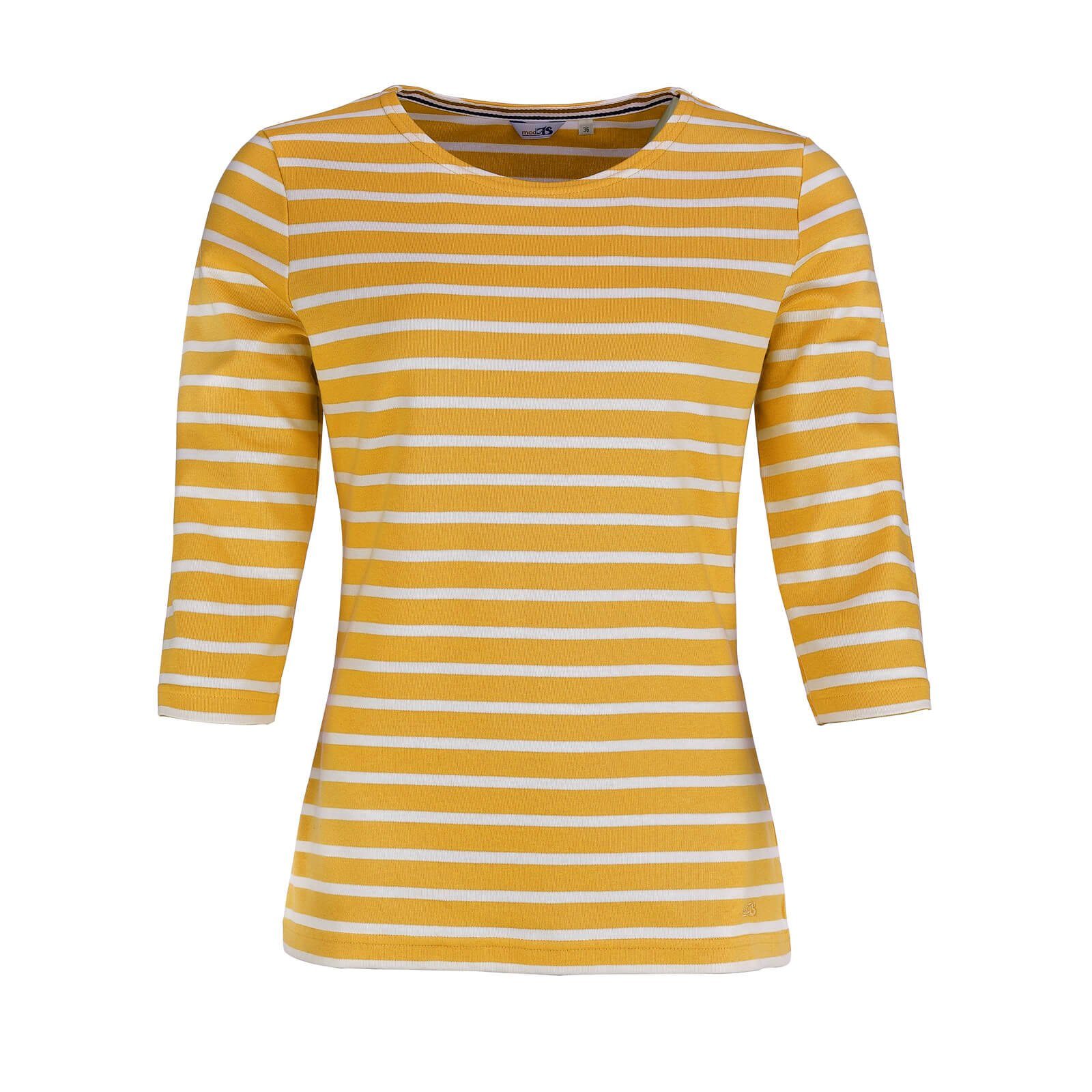 modAS 3/4-Arm-Shirt Bretonisches Damenshirt Rundhalsshirt mit günstig online kaufen