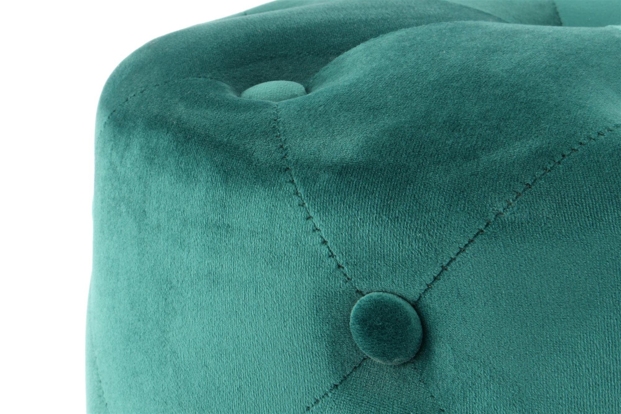 Qiyano Hocker Sitzhocker Menami Grün - günstig online kaufen
