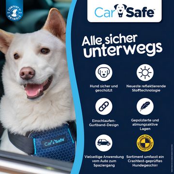Company of Animals Hunde-Geschirr CarSafe Crash Tested Hundegeschirr blau