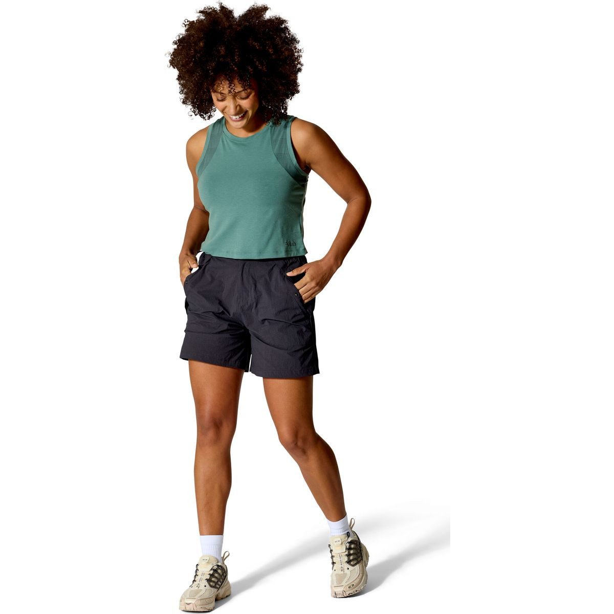 Rab Funktionsshorts Rowtor Shorts Wmns Perfekte Shorts für Damen, die beim Wandern Bewegungsfreiheit und