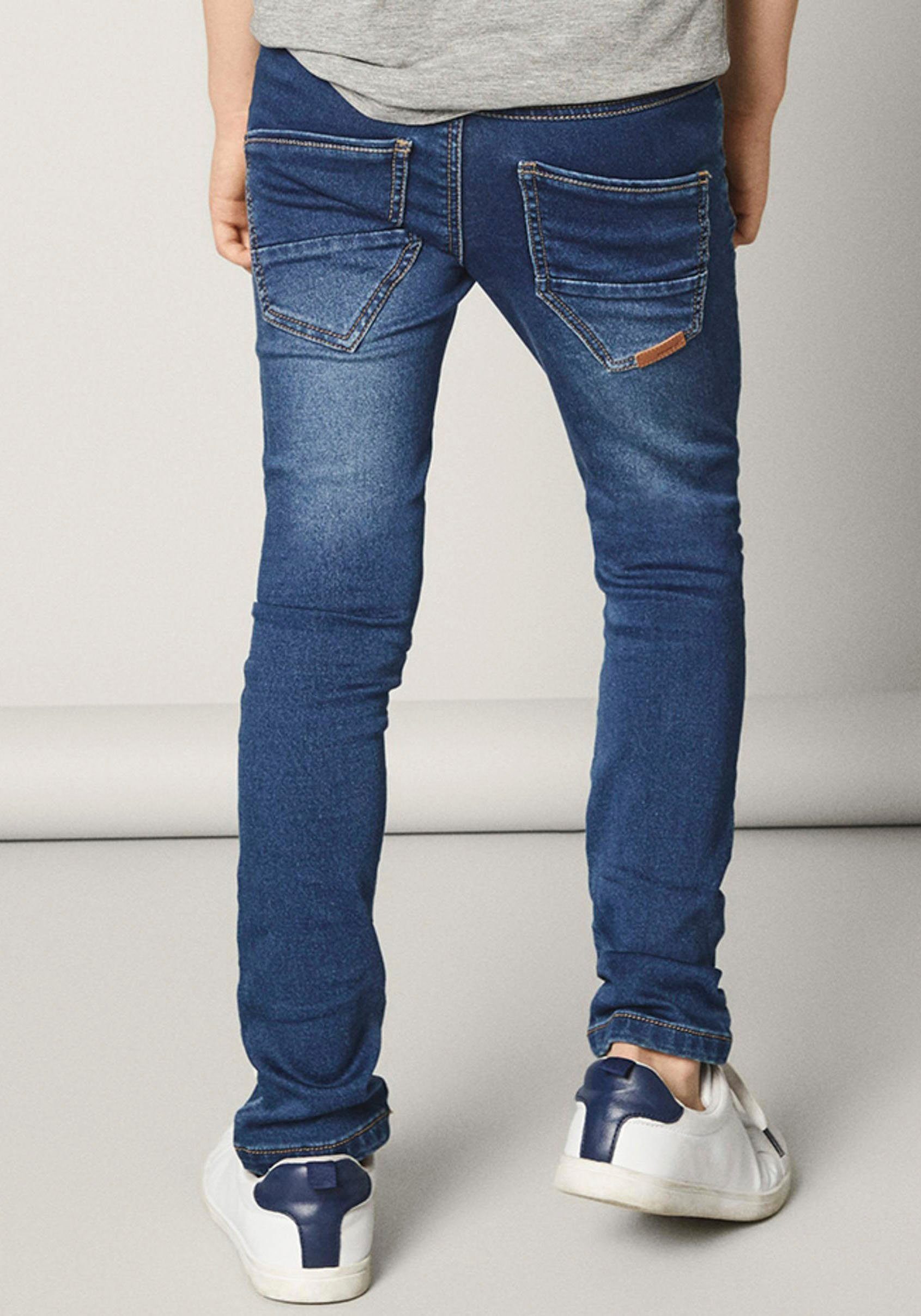 Name It Stretch-Jeans NKMTHEO COR1 blue SWE medium DNMTHAYER denim PANT