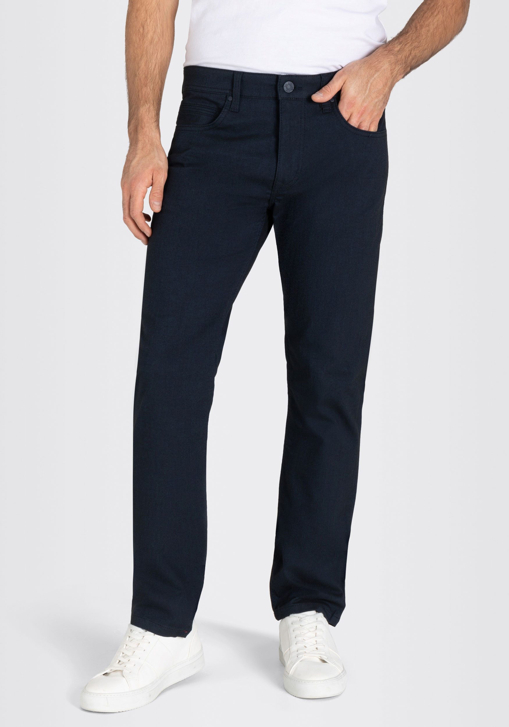 MAC 5-Pocket-Jeans ARNE Wolloptik mit Stretchanteil