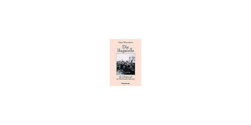 Thorbecke Verlag Tagebuch Die Bagatelle