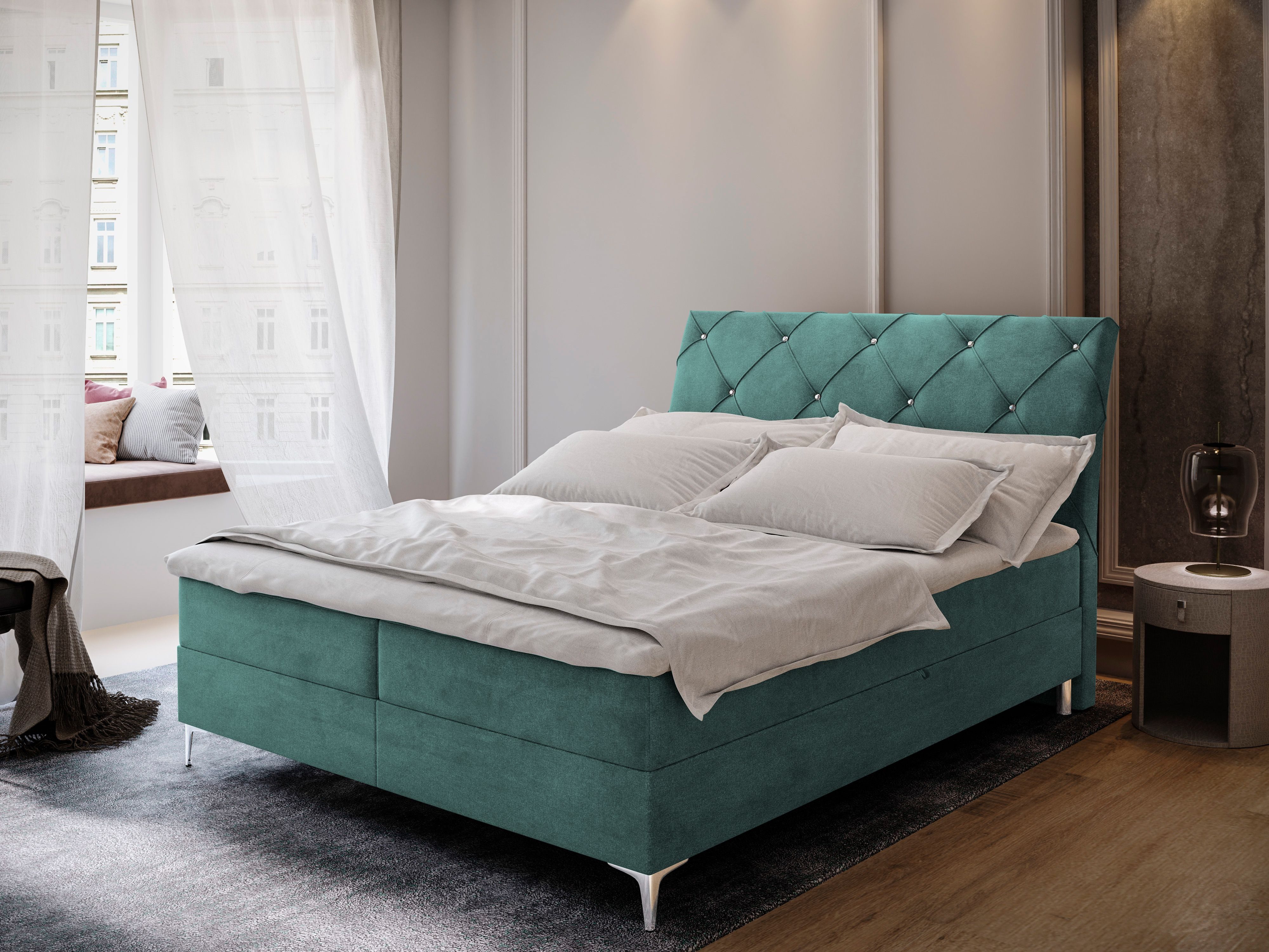 Masseno Boxbett MACON 140x200 cm mit günstig online kaufen