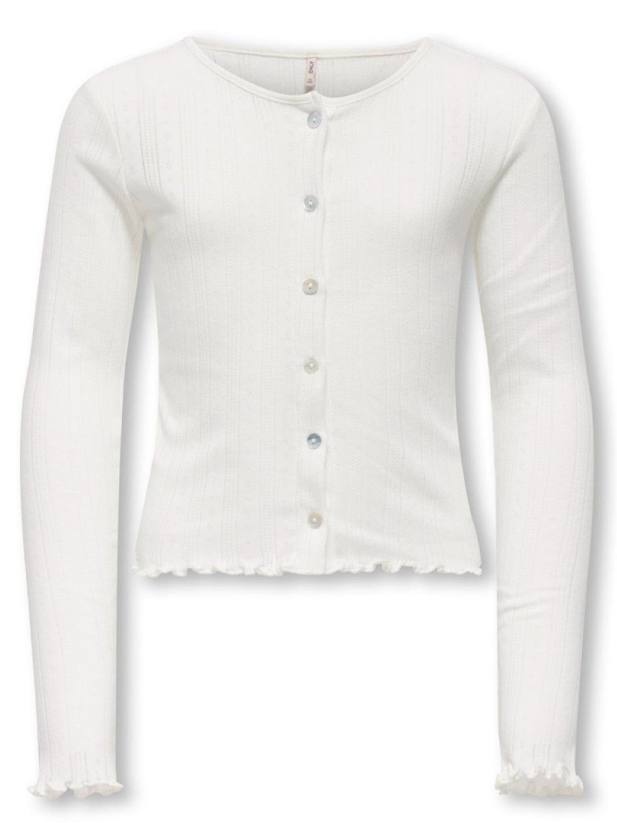 KIDS ONLY Shirtjacke KOGSALSA (1-tlg) Wellsaum