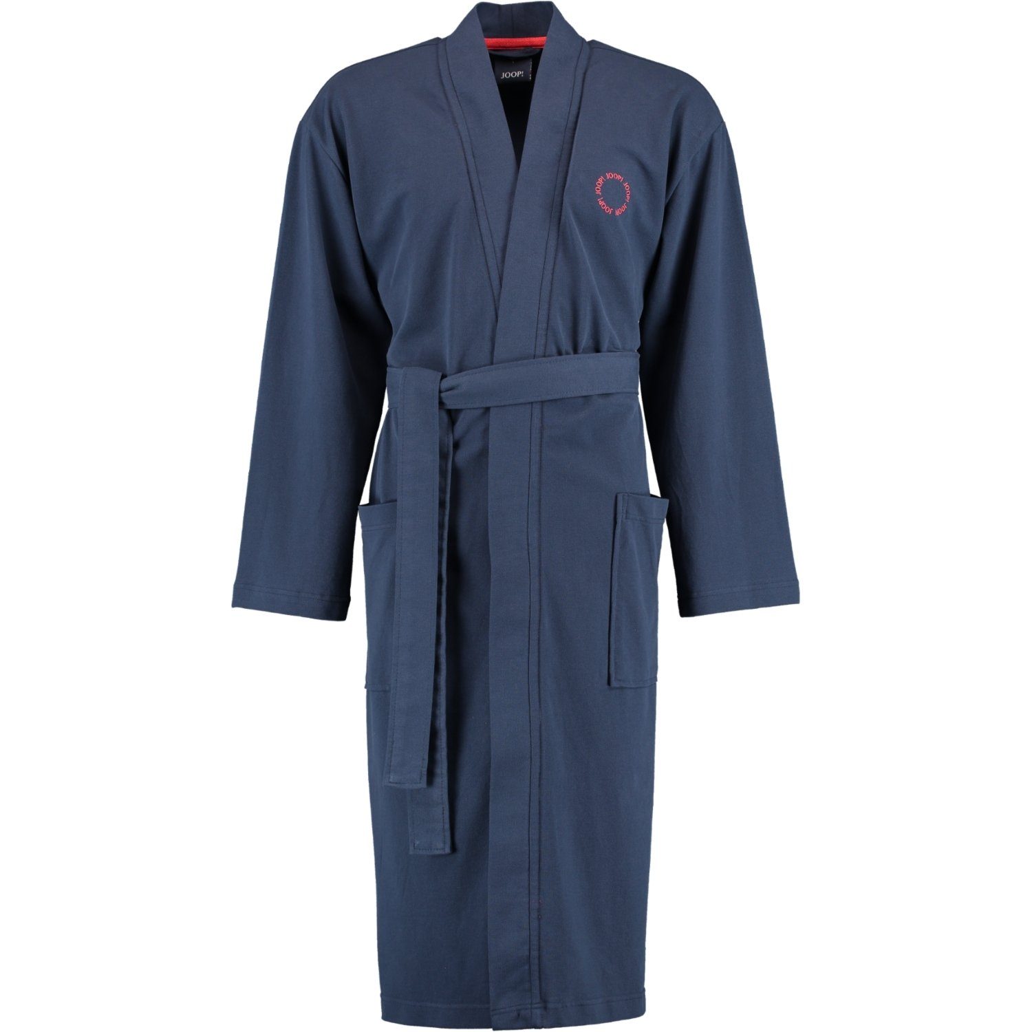 JOOP! Herrenbademantel 1655 Kimono Pique, Kimono, 100% Baumwolle