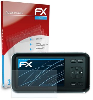 atFoliX Schutzfolie Displayschutz für Blackmagic Pocket Cinema Camera, (3 Folien), Ultraklar und hartbeschichtet
