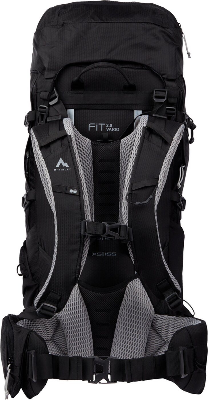 McKINLEY Trekkingrucksack Trek-Rucksack Yukon II CT 55+10 Vario BLACK NIGHT/CHARCOAL
