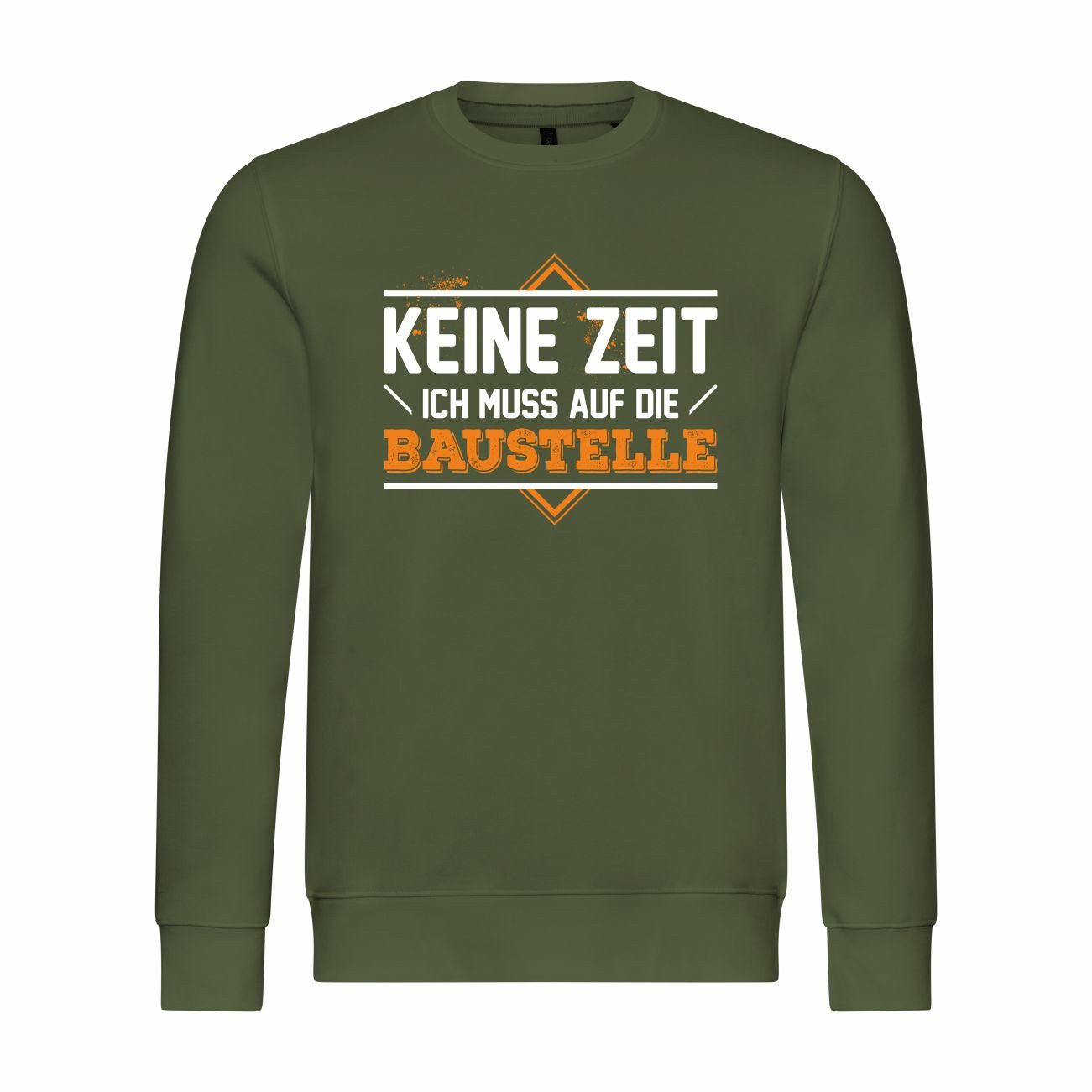 deinshirt Rundhalspullover Herren Pullover Keine Zeit günstig online kaufen