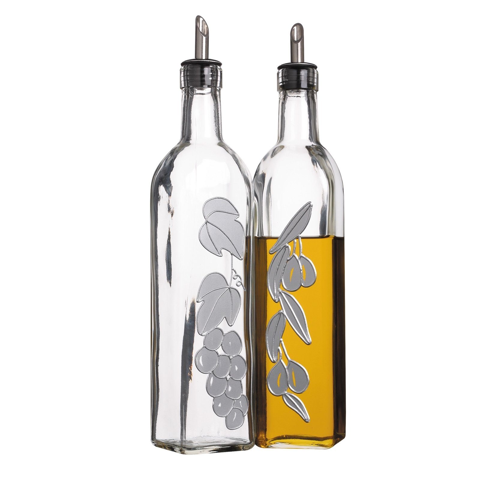 Neuetischkultur Vorratsglas Flaschenset Essig/Öl World of Flavours Italian, Glas, (2-tlg) | Vorratsgläser