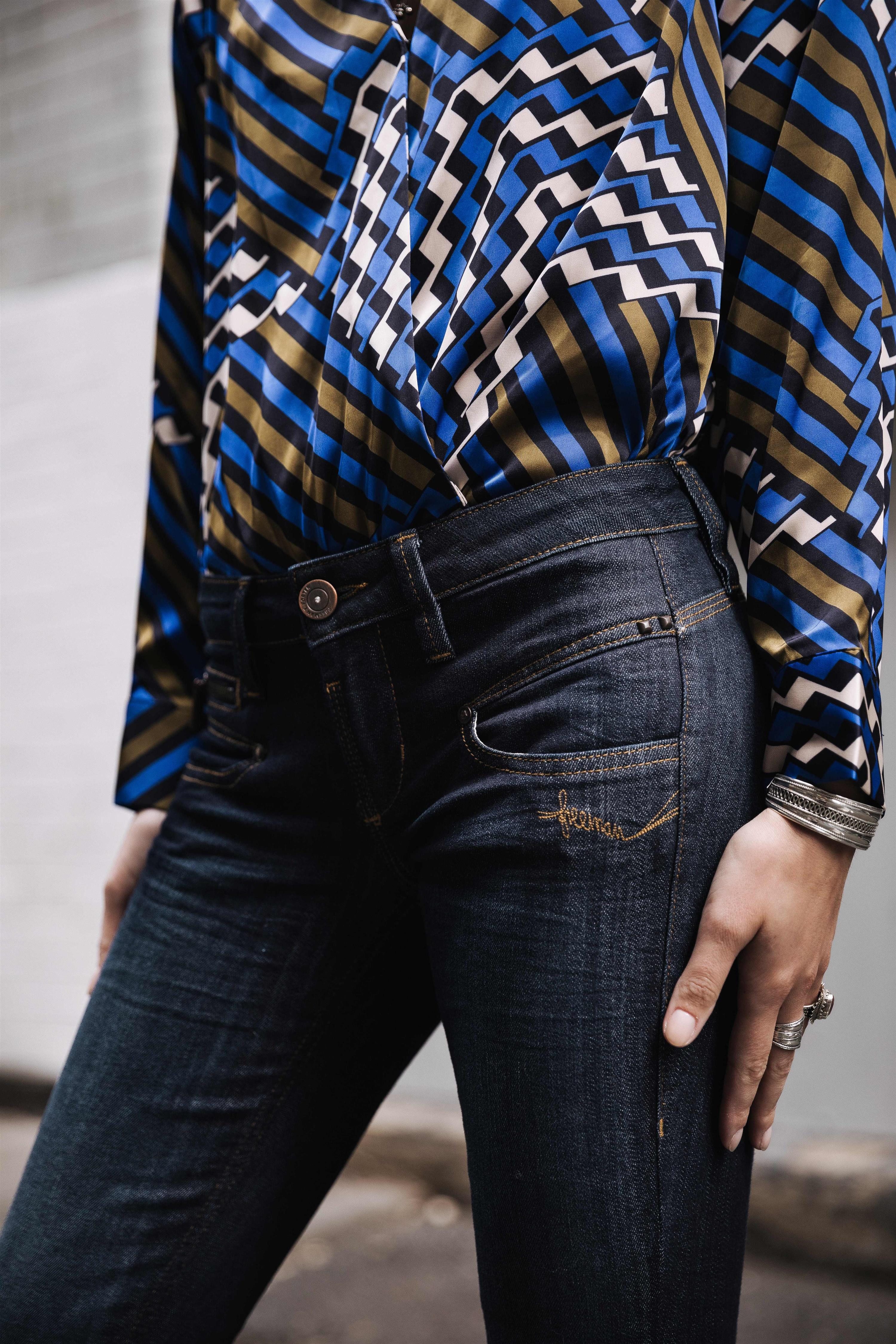 Freeman T. Porter Stretch-Jeans FREEMAN T. PORTER ALEXA SLIM SDM eclipse 25638 563.F0168 - COMFORT