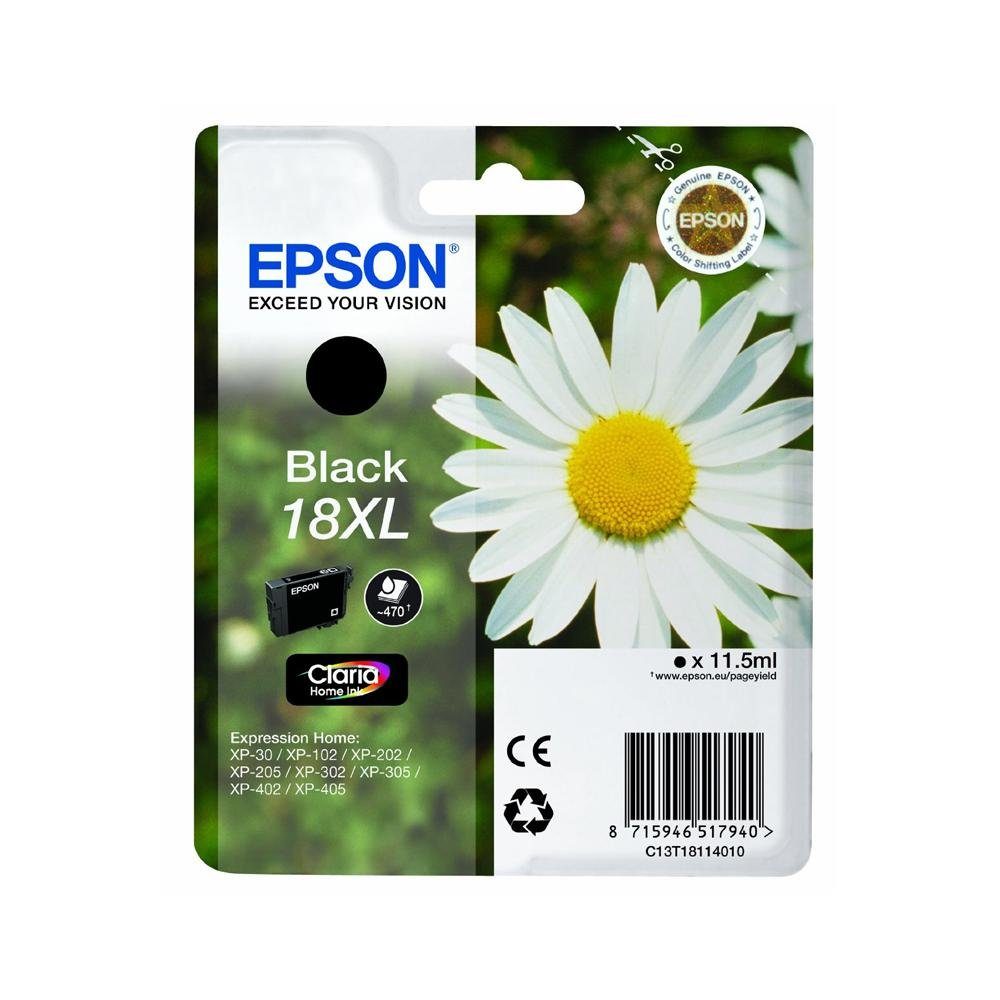 Epson T1811 18XL schwarz Tintenpatrone Tintenpatrone