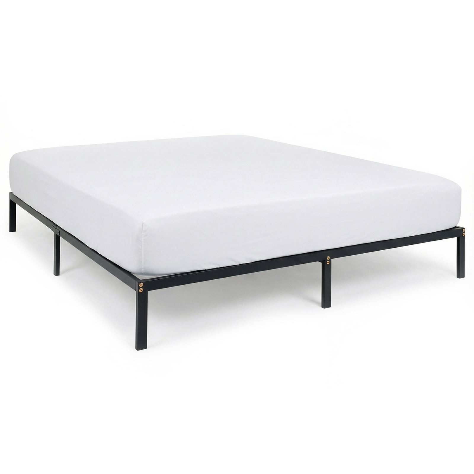 IDIMEX Futonbett TIDUR, Bettgestell 180x200 cm aus Metall im Industrial Design Schwarz