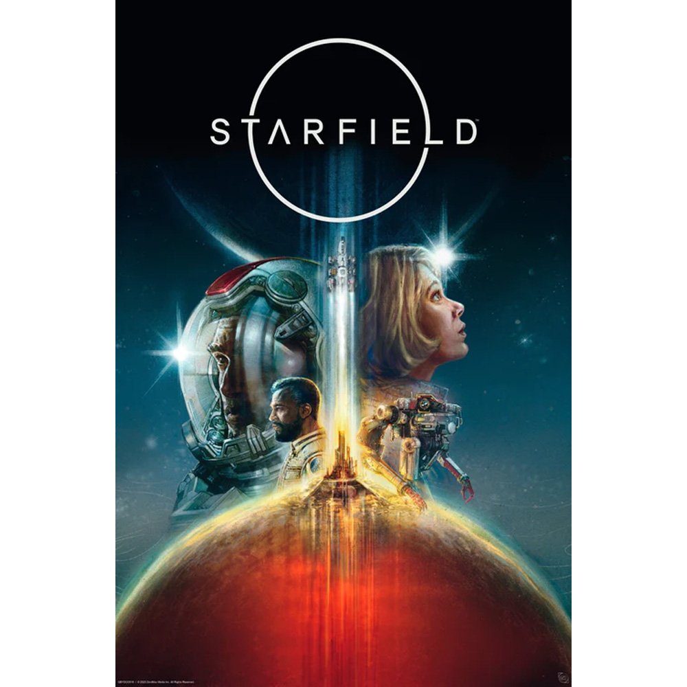 GB eye Poster Journey Through Space - Starfield, Journey Through Space