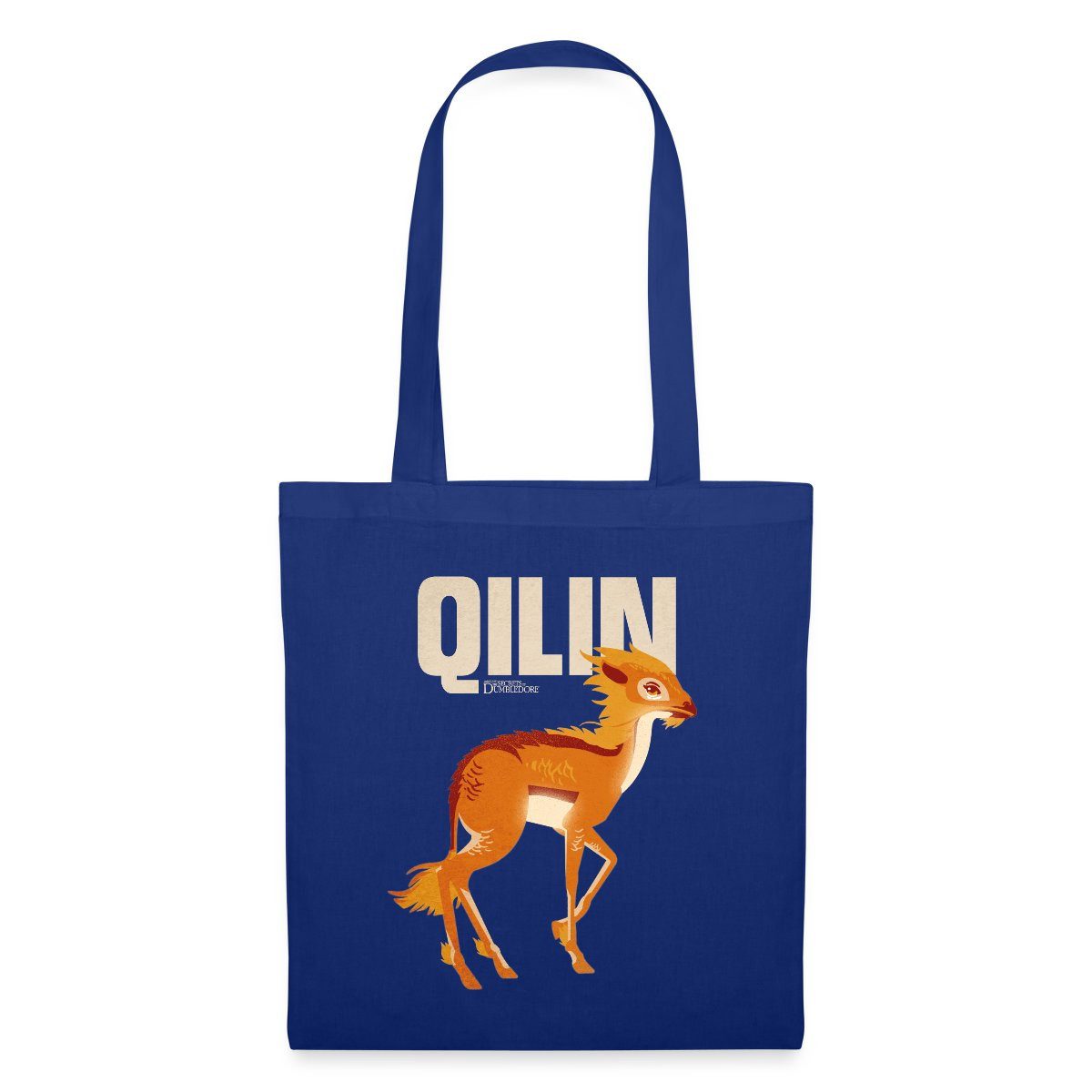 Henkeltasche Phantastische Tierwesen 3 Qilin Einhorn Stoffbeutel