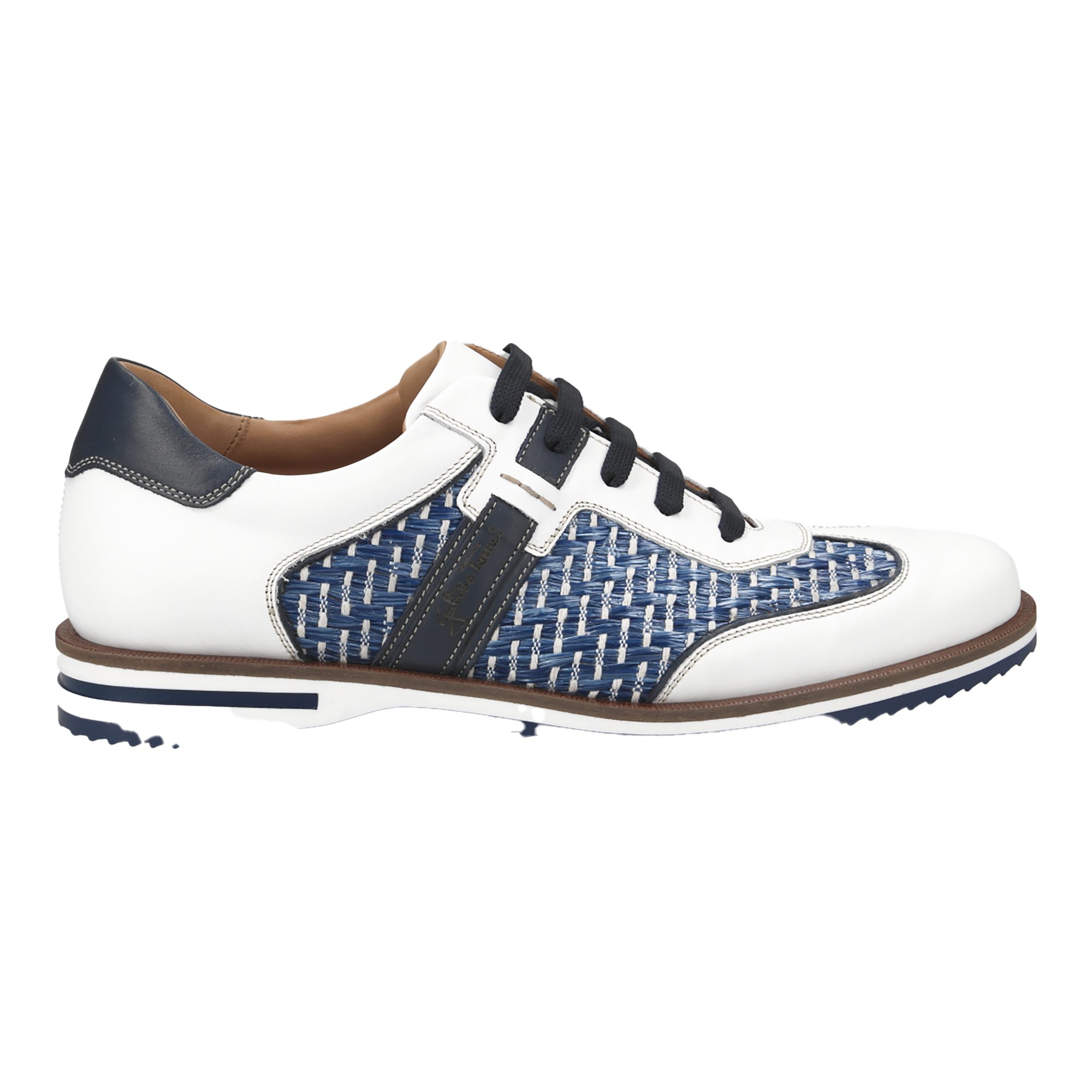 Galizio Torresi Galizio Torresi 310530 V70144, Schnürschuhe, Weiß / Blau, Herren Schnürschuh