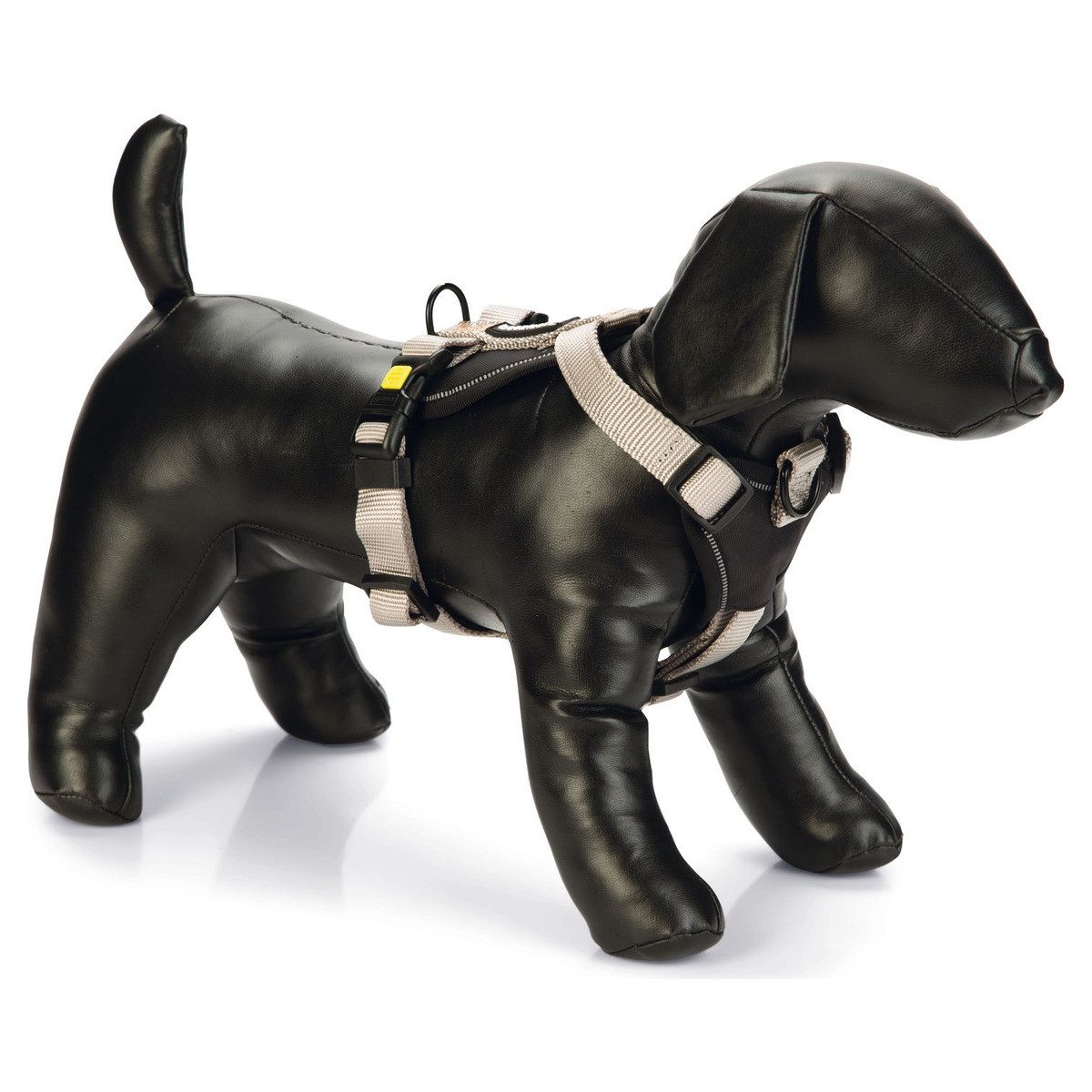 Beeztees Y-Geschirr Hunde Y-Geschirr Parinca Premium Nylon hellgrau