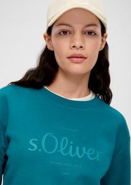 s.Oliver Sweatshirt mit dem Logonamen vorne