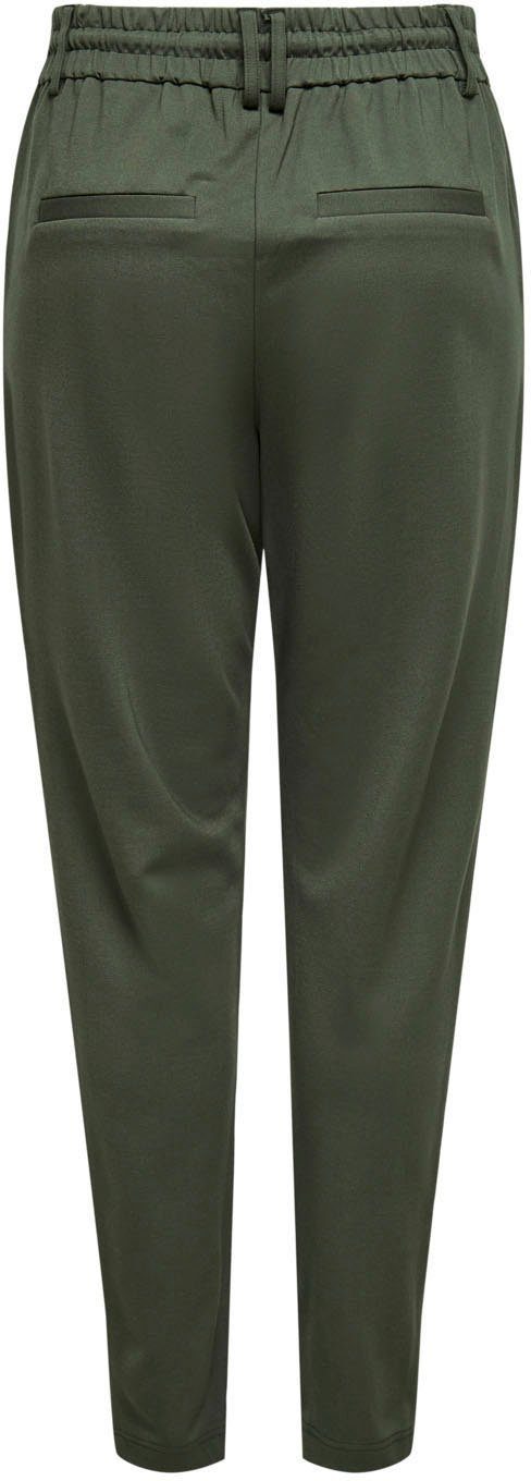 ONLY Jogger Pants ONLPOPTRASH – Joggerhose mit Tunnelzugbund und Stretch casual, Milano Rib, regular fit, Viskosemischung
