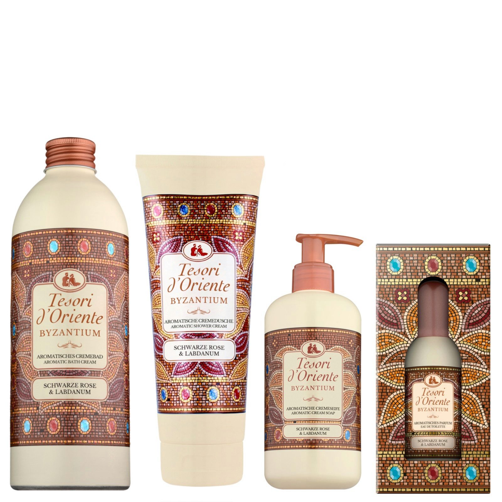 Pflege-Geschenkset Wellness Ritual Byzantium Sinnliches Baden, Reise in den Orient