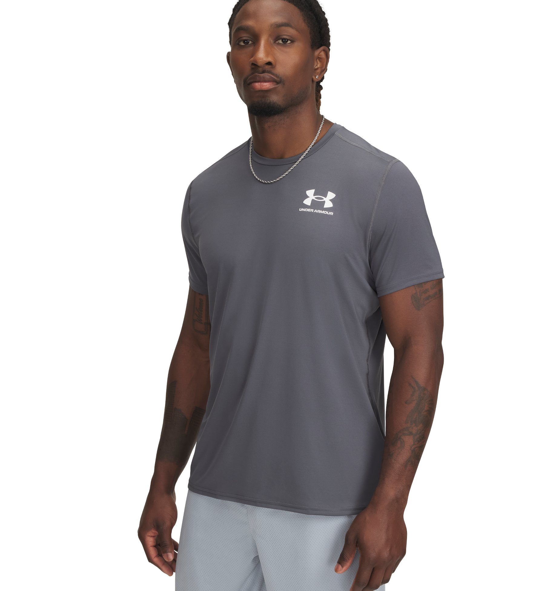Under Armour® Trainingsshirt UA HEATGEAR FITTED SS sportliche Passform, kur günstig online kaufen
