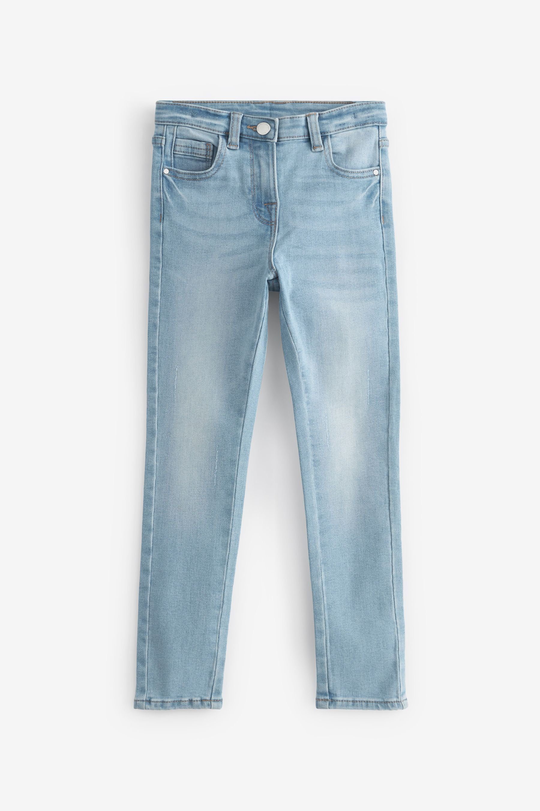 Next Slim-fit-Jeans Skinny Jeans (3–16 Jahre) – Slim Fit (1-tlg) Denim Light Wash