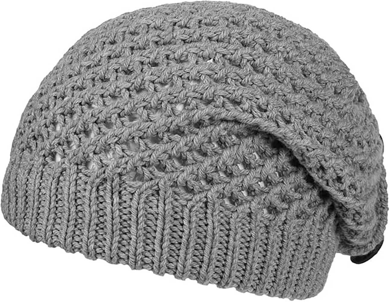 Strickmütze Ravena Wool Beanie mit Knöpfen