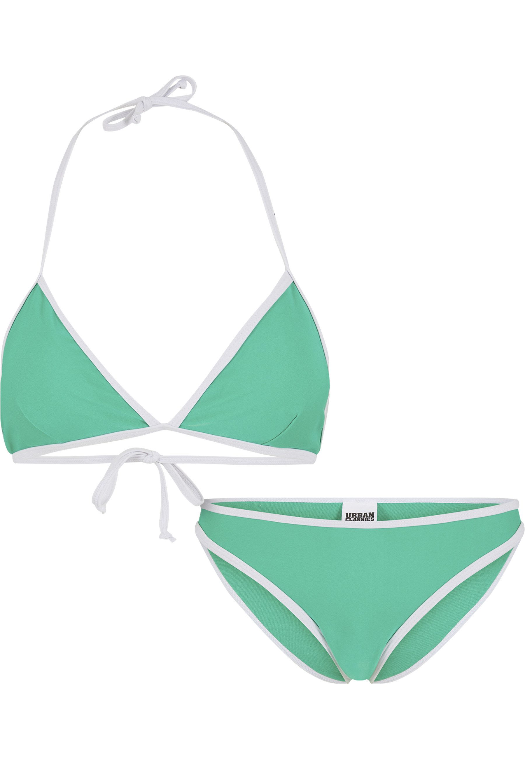 URBAN CLASSICS Bügel-Tankini Urban Classics Ladies Retro Triangle Bikini