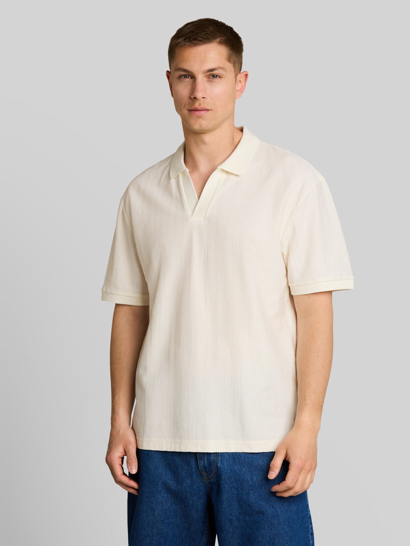 TOM TAILOR Denim Poloshirt Poloshirts Relaxed Fit Poloshirt aus Baumwolle